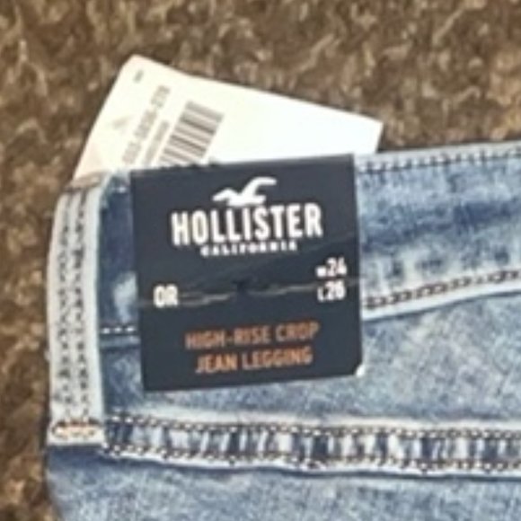 Hollister High Rise Crop Jean Leggings - Picture 4 of 7